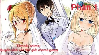 tóm tắt anime : Chuyển sinh vào thế giới otome game || phần 1 ||Chú bé M