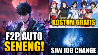 UPDATE Kali Ini Bikin F2P Seneng! FREE Kostum, Balance DUNGEON, Job Change,DLL | Solo Leveling ARISE