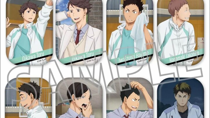 Haikyuu! has launched more than 10 new millets at once!