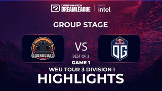 Game 1: OG vs Goonsquad | DPC WEU 2022 Tour 3: Division I