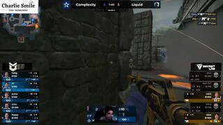 Ván đấu bản lề, tình huống tuyệt vời ghi điểm cho Complexity #CSGO