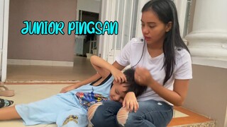 JUNIOR HAMPIR PINGSAN MAU BUKA PUASA SEKARANG!!