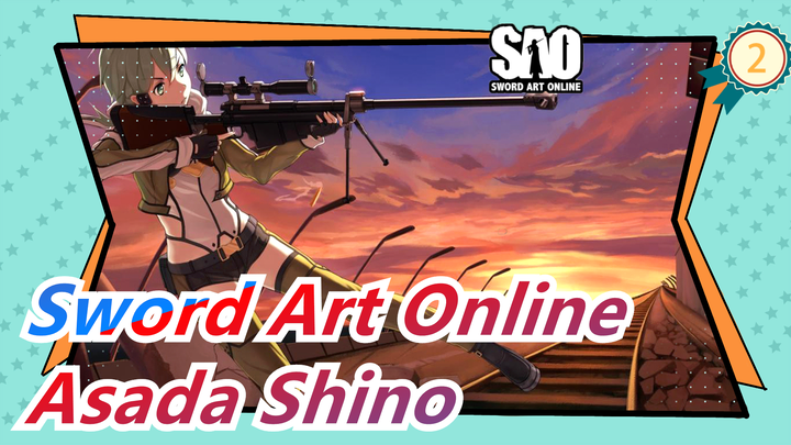 [SAO]Happy Birthday, Asada Shino!Thanks For Always Help Me Silently!Catch the Moment/Rewrite Lyric_2