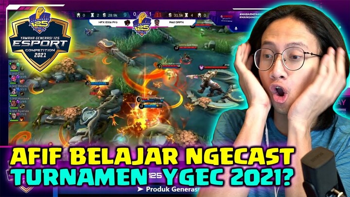 REACTION TOURNAMEN MOBILE LEGENDS YGEC 2021 !!!