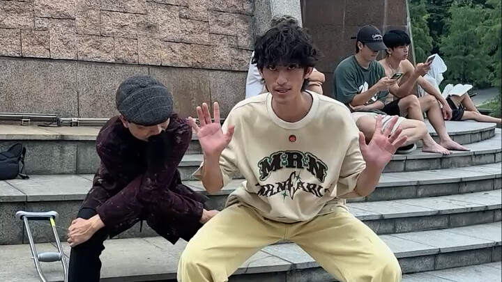 When I seriously taught an elderly man how to do the leg-swinging dance, the result was...