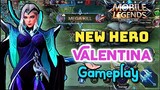 NEW MAGE VALENTINA CAN COPY ANY HERO! Valentina Gameplay | Mobile Legends