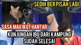 Subhanallah Allah Kucing Sasa Mau Ikut Menghantar Ke Pool Bis Saat Mau Pulang Ke Kampung Halaman..!