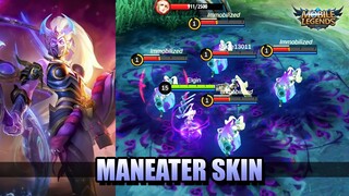 THE SKIN THAT EATS FLESH - HANABI RAKSHESHA EPIC SKIN IN MOBILE LEGENDS