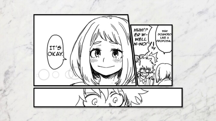 Izuku Midoriya (Deku) x Ochako Uraraka Doujinshi - Lifeline (IzuOcha)