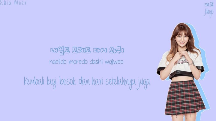 TWICE - Knock Knock [Color Coded Lyrics] (Han/Rom/Ind) | Lirik Terjemahan Indonesia |