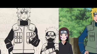 [Naruto × Silhouette]Official MV-animated manga comparison version