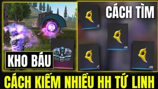 [FreeFire] Cách Kiếm Nhiều Huy Hiệu Tứ Linh Nhận Skin Súng Free , Đào Kho Báu Mới Đảo Quân Sự 2.0