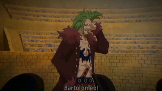 fans berat luffy senpai mwngamuk di coloseum