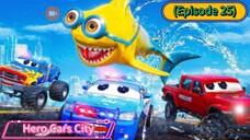 Hero Cars City (Episode 25) Buster of Fish