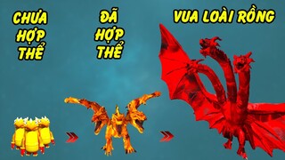 GTA 5 - Nguồn gốc của chúng tôi rồng 3 đầu King Ghidorah sấm sét đỏ | GHTG