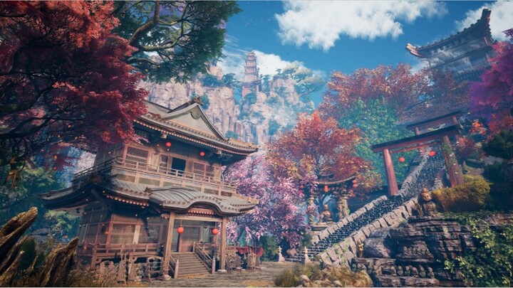Game|Dùng Unreal Engine 4 chế tác bối cảnh game kiểu Trung Quốc