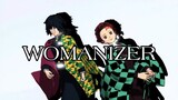 【 KnY | MMD 】TANJIRO x GIYU | WOMANIZER