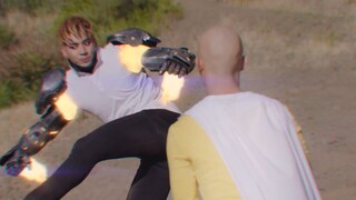ONE PUNCH MAN.Saintama vs Genos