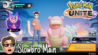 Master Rank Slowbro Gameplay Pokemon Unite Best Defender (For Me)