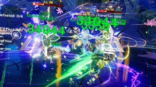 ALHAITHAM & LISA IS GOOD?!!! | ALHAITHAM QUICKSPREAD TEAM - Genshin Impact