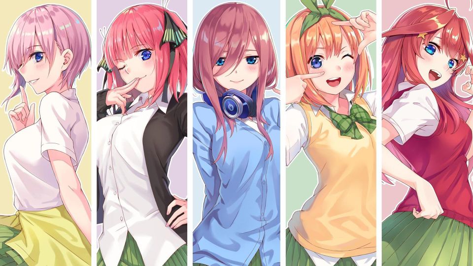 The Quintessential Quintuplets Movie - Theme Song Full『Gotoubun no  Kiseki』by Nakanoke no Itsutsugo 