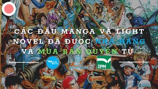 Specal #11: Tổng Hợp Các Ấn Phẩm Được Nhá Hàng, Mua Bản Quyền Từ Wings Books, NXB Trẻ, IPM!!!