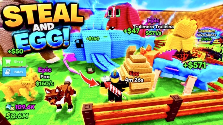 Steal and egg