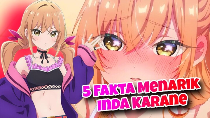 5 Fakta Menarik Inda Karane (Kimi no Koto ga Daidaidaidaidaisuki na 100-nin no Kanojo)