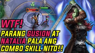 MALA GUSION NA MAY HALONG NATALIA COMBO SKILL NI GAMORA | MARVEL SUPER WAR