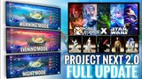 MLBB NIGHT MODE - Project NEXT 2.0 FULL UPDATE - 5 STAR WARS SKINS | Mobile Legends #WhatsNEXT Ep.52