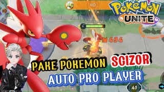 POKEMON INI YANG PALING TOP DAMAGENYA SCIZOR X SCYTHER !! POKEMON UNITE GAMEPLAY EXE