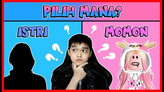 SPECIAL 800K SUBS !! ATUN & MOMON MENJAWAB PILIH MANA ?? Feat @MOOMOO