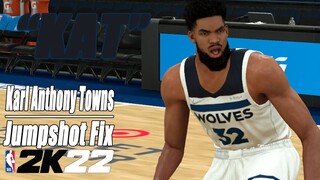 Karl Anthony Towns Jumpshot Fix NBA2K22