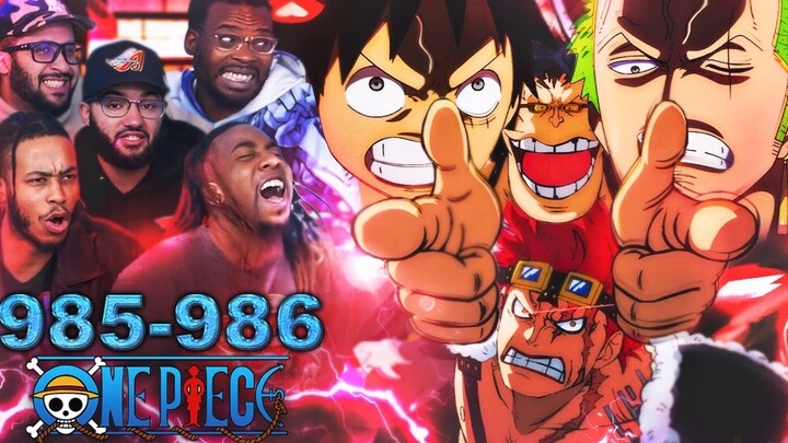 KID VIOLATES APOO! One Piece Eps 985/986 Reaction