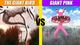 The Giant Bird vs Giant Pink (Rainbow Friends) | SPORE