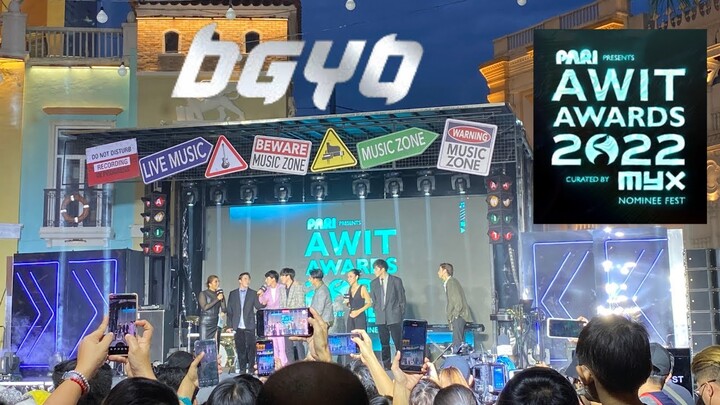 BGYO at Awit Awards 2022 Nominee Fest