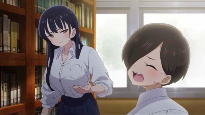 Lagi di perpustakaan malah ditawarin Mimi cucu senpai🥵💦