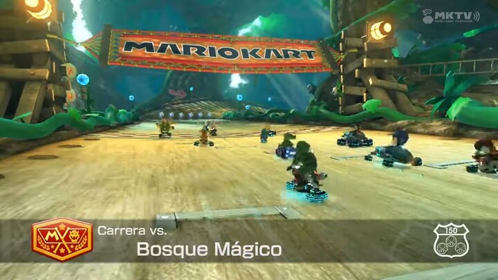 Wii U - Mario Kart 8 - Bosque Mágico ☆»»эяiк««☆