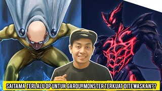 Saitama Terlalu OP untuk Garou?? Monster Terkuat Ditewaskan?? *Chapter 161