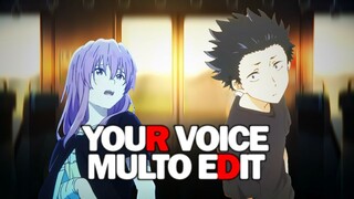 YOUR VOICE EDIT | MULTO #TrendingHunt