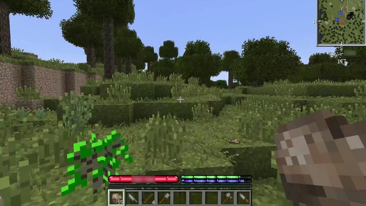 ★มายคราฟ★Minecraft "ชัยชนะของ Zimin ใน Wilderness Multi-Mod Survival ตอนที่ 1"