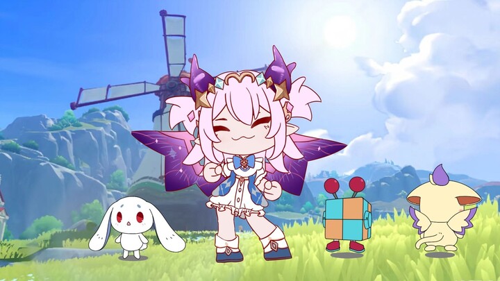 Aku juga harus menari ya~💗