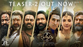 Kannappa Official Teaser-2 (Telugu) _ Vishnu Manchu _ Mohan Babu _ Prabhas _ Mohanlal _ Akshay Kumar