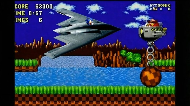 隐形飞机用音速武器击杀了伊沃博士 sonic kill dr ivo by Stealth aircraft