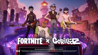 FORTNITE X GORILLAZ TRAILER