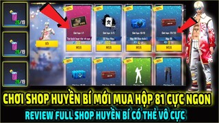 Review Full Shop Huyền Bí Mới Có Hộp 81 Thẻ Vô Cực Skyler Alok HĐ Bắn Tim Cực Ngon || Free Fire