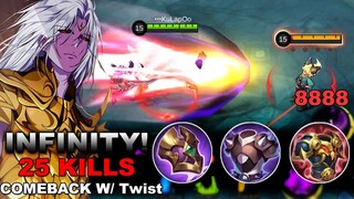 MARTIS 25 Kills Comeback With A Twist | Anti Physical | MLBB