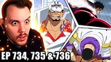Fujitora’s Master Plan | One Piece REACTION Episode 734, 735 & 736