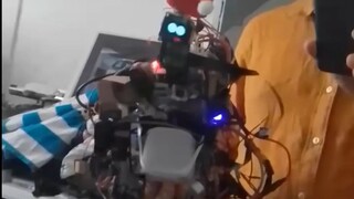 Handmade robot paired with GPT successfully passes the mirror test
