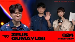 [VIETSUB] PHỎNG VẤN ZEUS 03.05.2024 - T1 2 - 0 FLY - T1 AT MSI 2024
